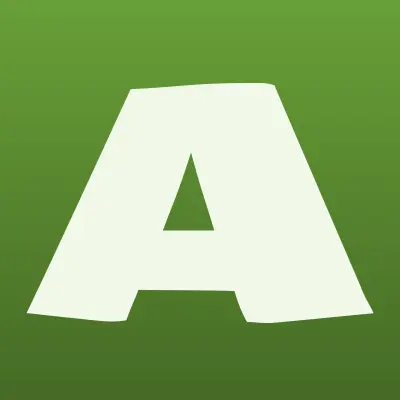 АвтоМега, магазин автотоваров для грузовых и легковых автомобилей, лого-визитка