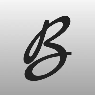 Bershka, магазин одежды, лого-визитка
