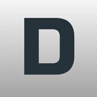 DNS, сеть супермаркетов цифровой техники, лого-визитка