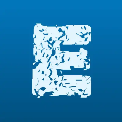 ECS, сервисная компания, лого-визитка