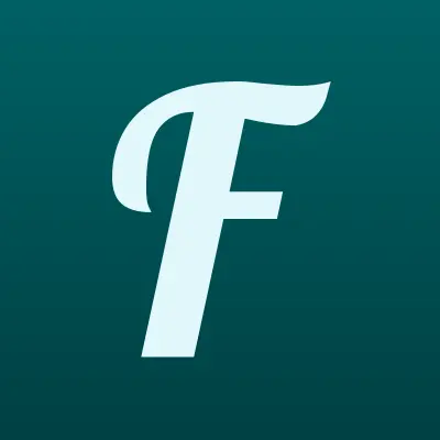 Flor2U.ru, служба доставки цветов, лого-визитка
