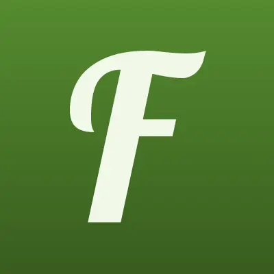 Flowers Garden, сеть цветочных магазинов, лого-визитка