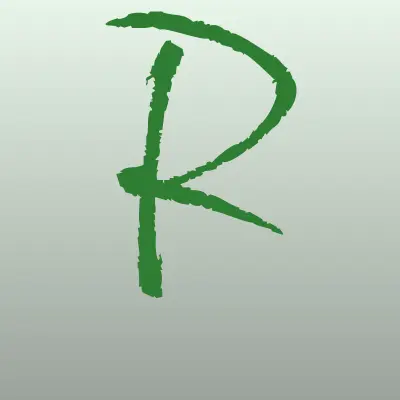 RusFrag, компьютерный клуб, лого-визитка