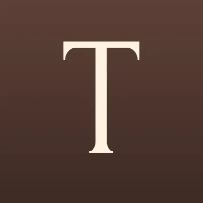 TUI, сеть туристических агентств, лого-визитка
